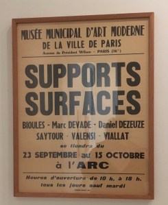 Reprise de l expo au musée d art moderne de Parie en